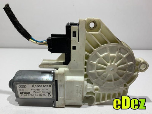 Motoras macara geam dreapta fata / spate Audi Q7 (2006-2010) [4L] 4L0959802B