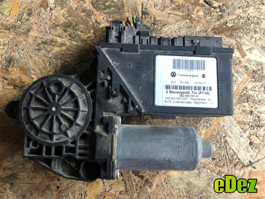 Motoras macara geam dreapta fata Volkswagen Phaeton (2002-2010) 3d2959701h