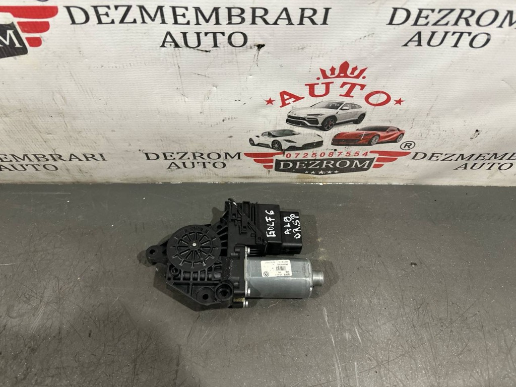 Motoras macara geam dreapta spate 5K0959704D VW Golf VI Variant (AJ5) 1.6 TDI 90 cai