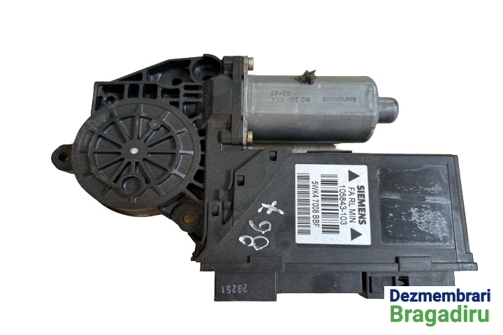 Motoras macara geam fata dreapta Audi A4 B6 [2000 - 2005] Sedan 1.8 T MT (163 hp) Cod motor: BFB