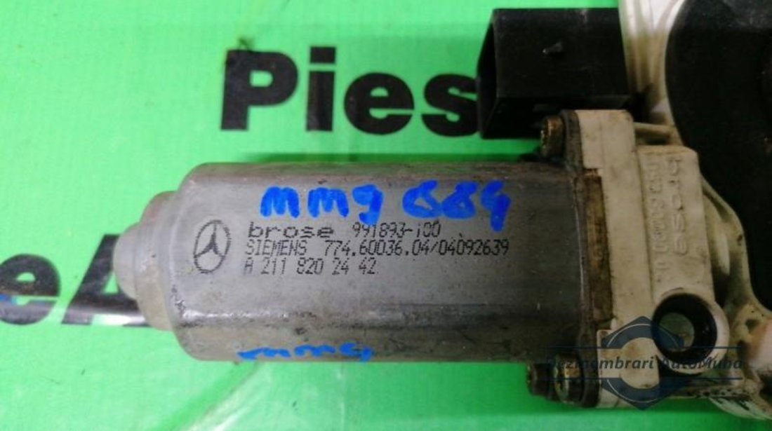 Motoras macara geam Mercedes E-Class (2002->) [W211] a2118202442