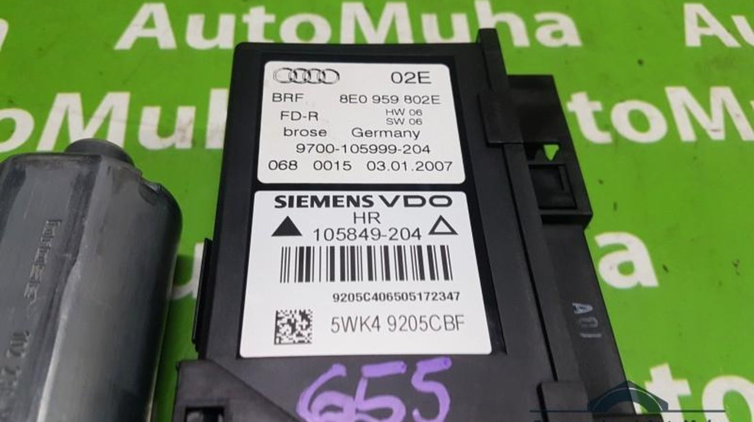 Motoras macara geam Seat Exeo (2008->) 8E0959802E