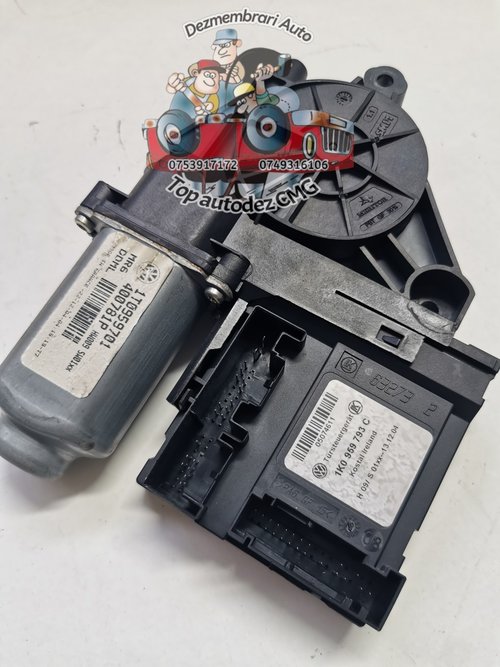 Motoras macara geam Skoda Octavia 2 1T0959701 modul usa stanga fata 1K0959793C