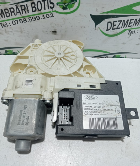 Motoras macara geam spate stanga 981536-103 Ford Focus 2 [2004 - 2008] Hatchback 5-usi 1.6 TDCi MT (109 hp)