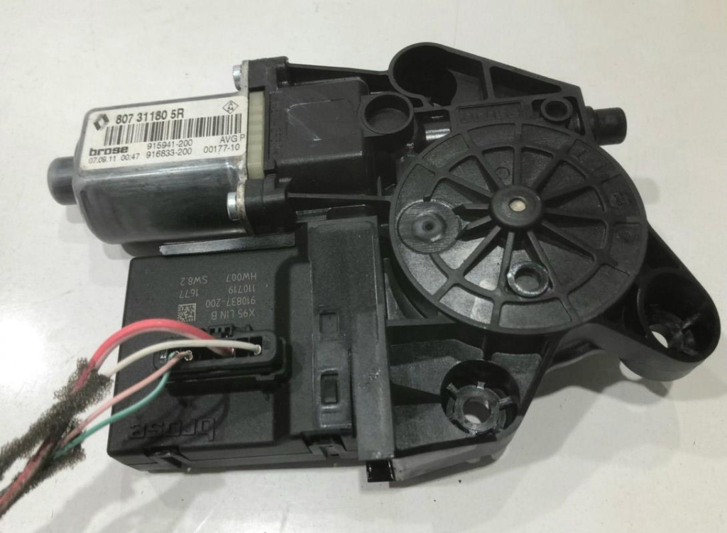 Motoras macara geam stanga fata 807311805r Renault Scenic 3 [2009 - 2012]