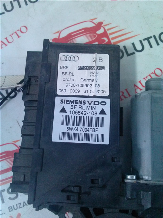Motoras macara geam stanga fata AUDI A4 B7 2.0 d