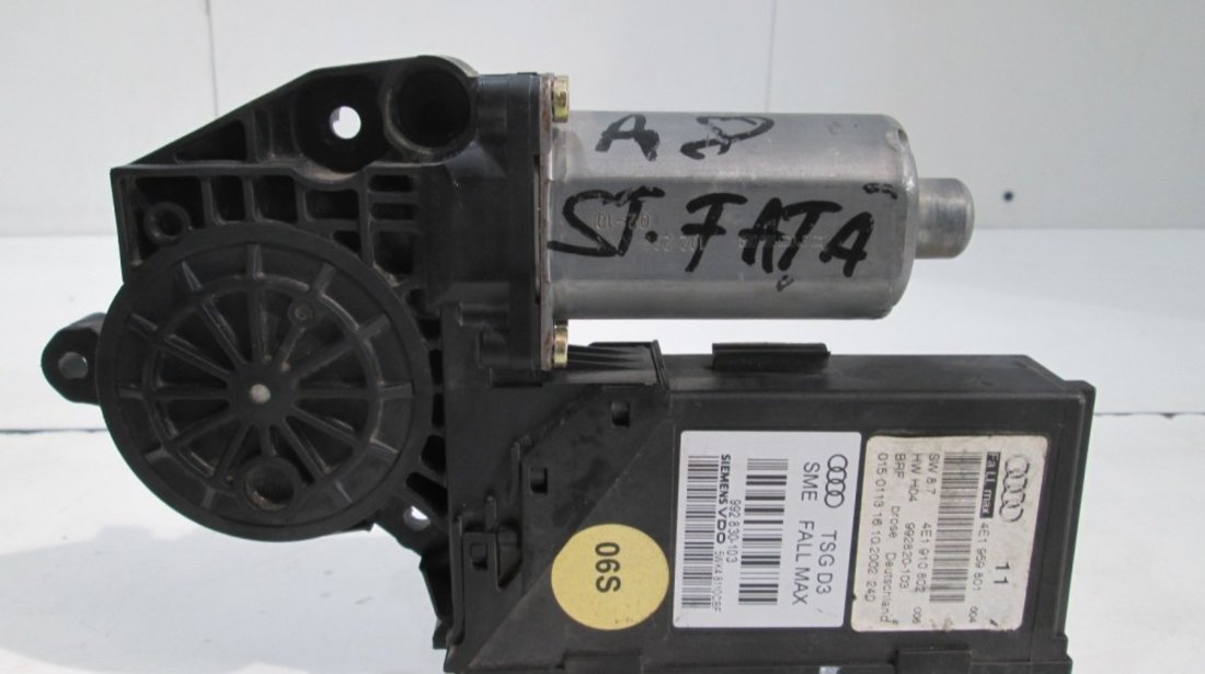 Motoras macara geam stanga fata Audi A8 an 2002-2010 cod 4E1980802