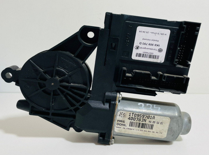 Motoras macara geam stanga fata + modul 1T0959701A/1K0959793D Skoda Octavia 2 [2004 - 2008]