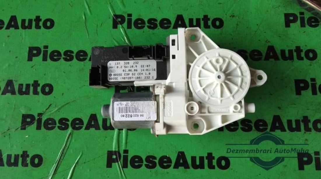 Motoras macara geam stanga fata Peugeot 407 (2004-2010) 1137328232