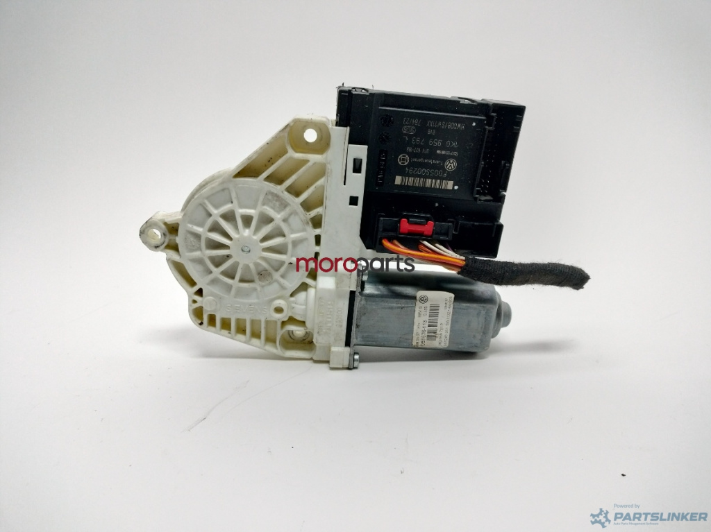 Motoras macara geam stanga fata VOLKSWAGEN JETTA III (1K2) [ 2004 - 2010 ] TDI 16V (BKD, CBDB, CJAA, CBEA) 103KW|140HP VAG OEM 1K0959701P / 1K0959793L