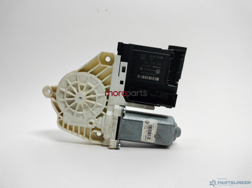 Motoras macara geam stanga fata VOLKSWAGEN PASSAT (3C2) [ 2005 - 2010 ] TDI (BMP) 103KW|140HP VAG OEM 1K0959701P / 1K0959793L