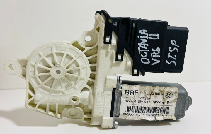 Motoras macara geam stanga spate 1K0959795E Skoda Octavia 2 [2004 - 2008]