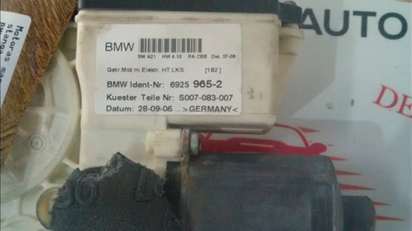 Motoras macara geam stanga spate BMW X3 (E83) 2003-2009