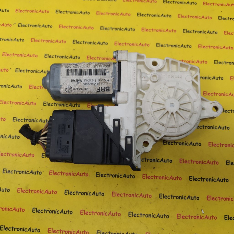 Motoras Macara Geam Stanga-Spate Volkswagen Golf 5, 1K0959703K, 1K0959795E