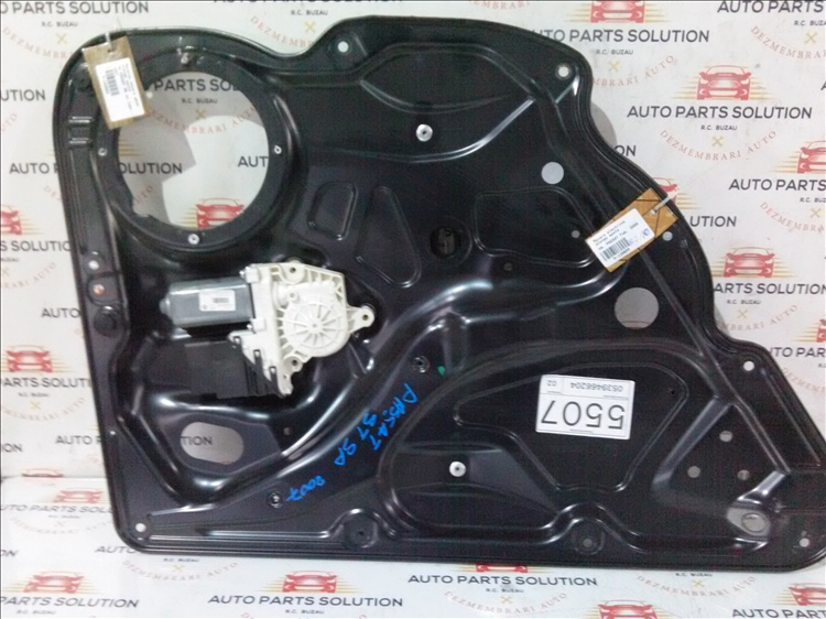 Motoras macara geam stanga spate VW PASSAT B6 an fabr. 2007