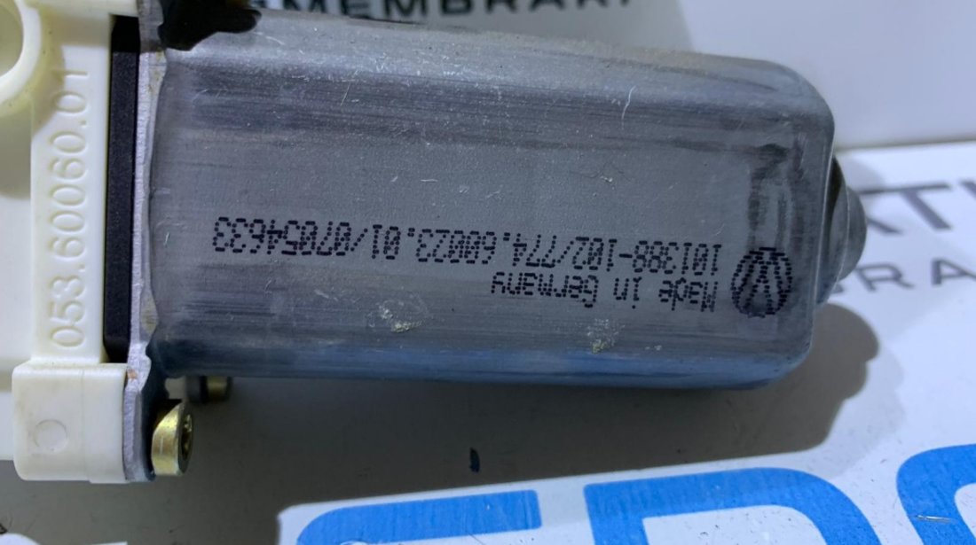 Motoras Macara Geam Usa / Portiera Dreapta Spate VW Bora 1998 - 2005 Cod Piesa : 1C0 959 812 A / 1C0959812A