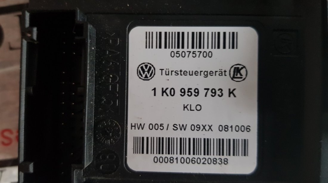 Motoras macara geam usa stanga fata VW Touran 1t0959701e 1K0959793K