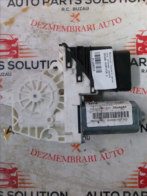 Motoras macara geam usa stanga spate SKODA Octavia 2
