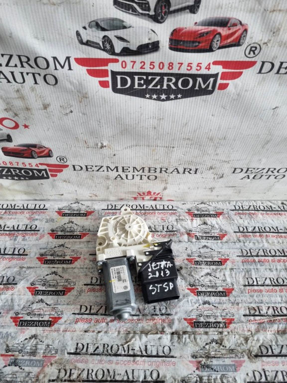 Motoras macara geam usa stanga spate VW Jetta Mk6 cod piesa : 3C0959703B