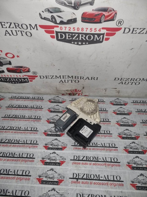 Motoras macara + modul Seat Leon II (1P) stanga fata coduri : 1P0837701A / 1K0959793H