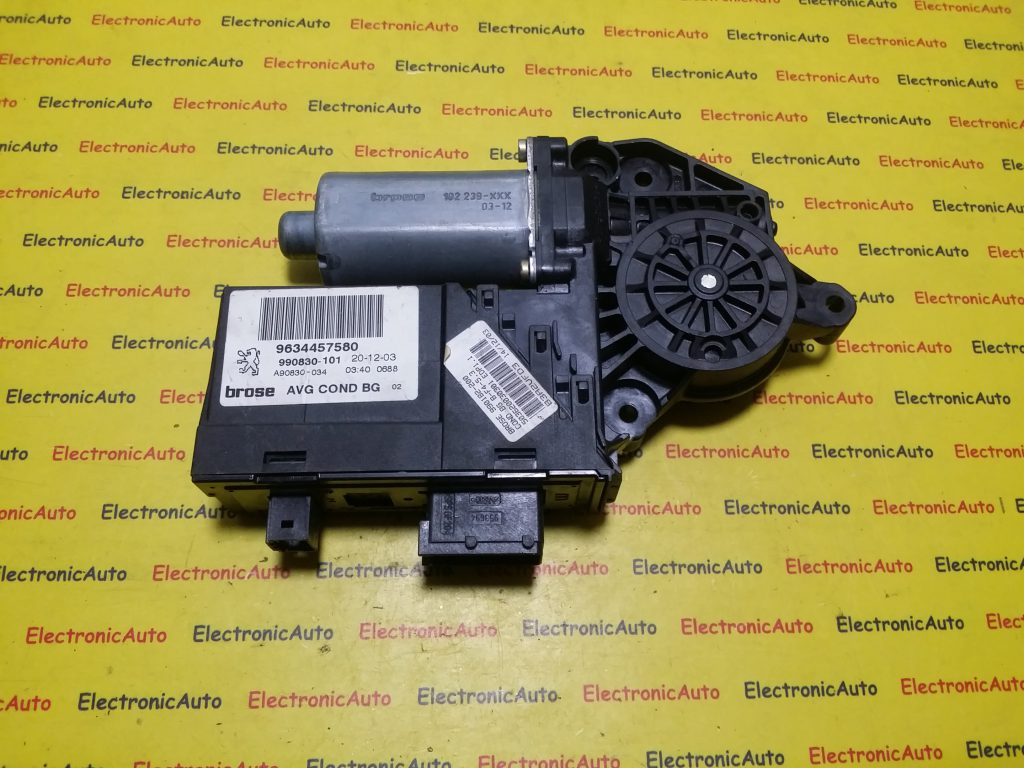 Motoras macara Peugeot 307 9634457580, 990830101