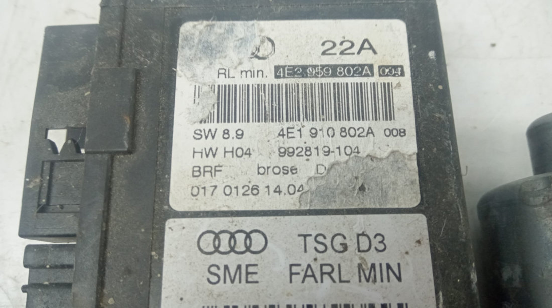 Motoras macara stanga/dreapta fata 4e1910802a Audi A8 D3/4E [2002 - 2005]