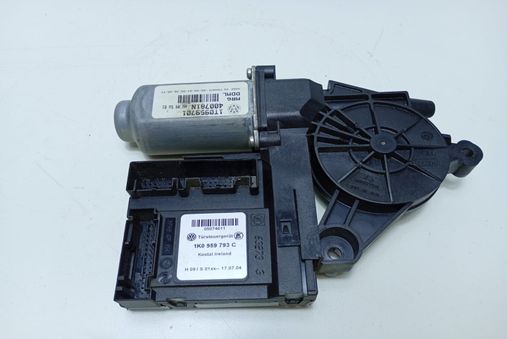 Motoras macara stanga fata 1K0959793C Skoda Octavia 2 [2004 - 2008]
