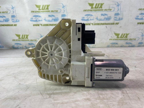 Motoras macara stanga fata 8k0959801 Audi A4 B8/8K [2007 - 2011] 2.0 tdi CAGA
