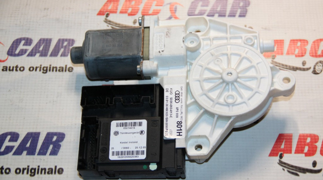 Motoras macara stanga fata Audi A3 8P 2005-2012 8P0959801H