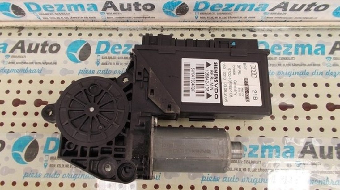 Motoras macara stanga fata Audi A4 2004-2008, cod 8E2959801B