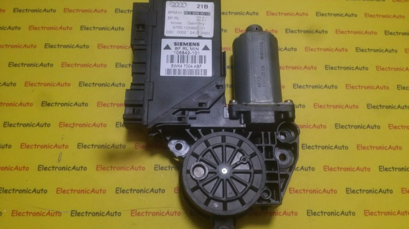 Motoras macara stanga fata Audi A4 8E2959801B, 5WK47004ABF (6WK5)
