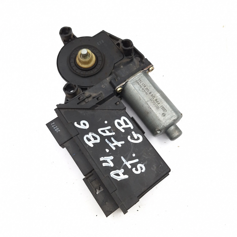 Motoras Macara Stanga,fata Audi A4 B6 (8E) 2000 - 2004 0130821765, 8E2959801, 9700105996104, 105846105, 5WK47003CBF, 102237XXX