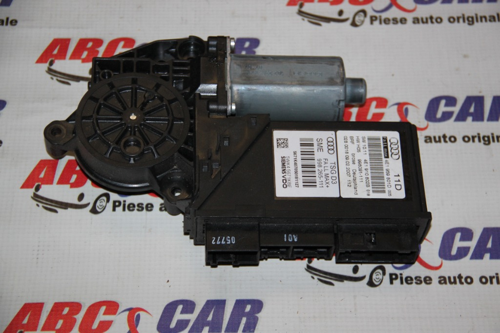 Motoras macara stanga fata Audi A8 D3 4E 2003-2009 4E0959801D