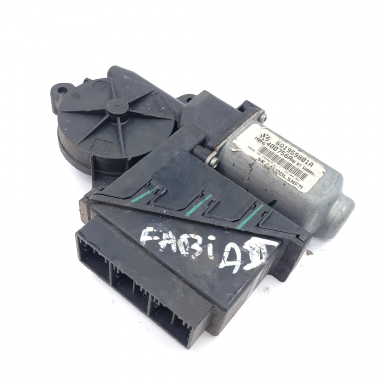 Motoras Macara Stanga,fata Skoda FABIA 2 2007 - 2014 6Q1959801A, 400756A, 400756TA, 6Q1 959 801 A