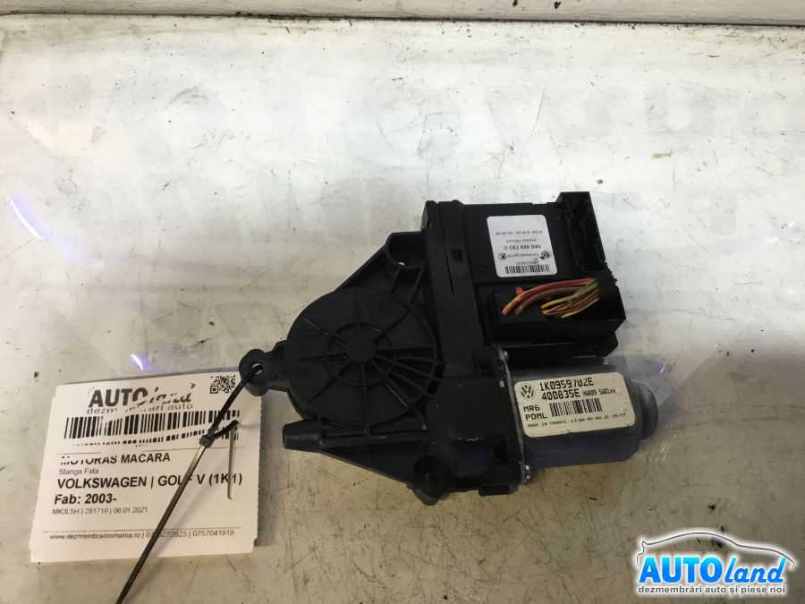 Motoras Macara Stanga Fata Volkswagen GOLF V 1K1 2003