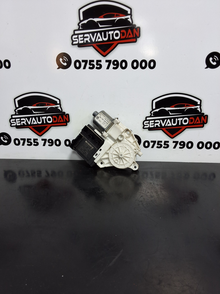 Motoras macara stanga fata Volkswagen Jetta 5 (2005-2010) 1.9 Motorina 2008, 1K5837401AN / 1K0959793P