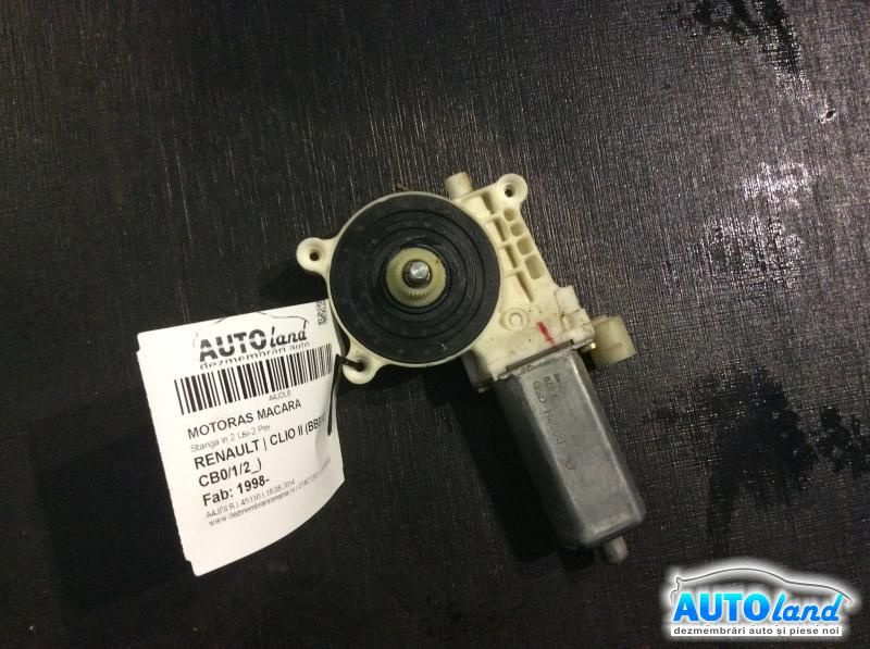 Motoras Macara Stanga in 2 Usi-2 Pini Renault CLIO II BB0/1/2 ,CB0/1/2 1998