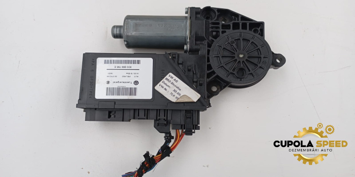 Motoras macara stanga spate 3D0959795E Volkswagen VW Touareg generatia 1 7L [facelift] [2007 - 2010]