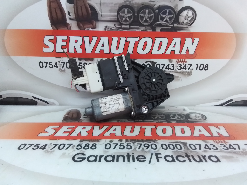 Motoras macara stanga spate Audi A4 (2004-2008) [8EC, B7] 2.0 Motorina 2007, 8H0959801A