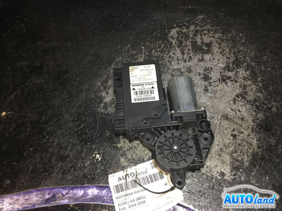 Motoras Macara Stanga Spate Audi A4 8EC 2004-2008