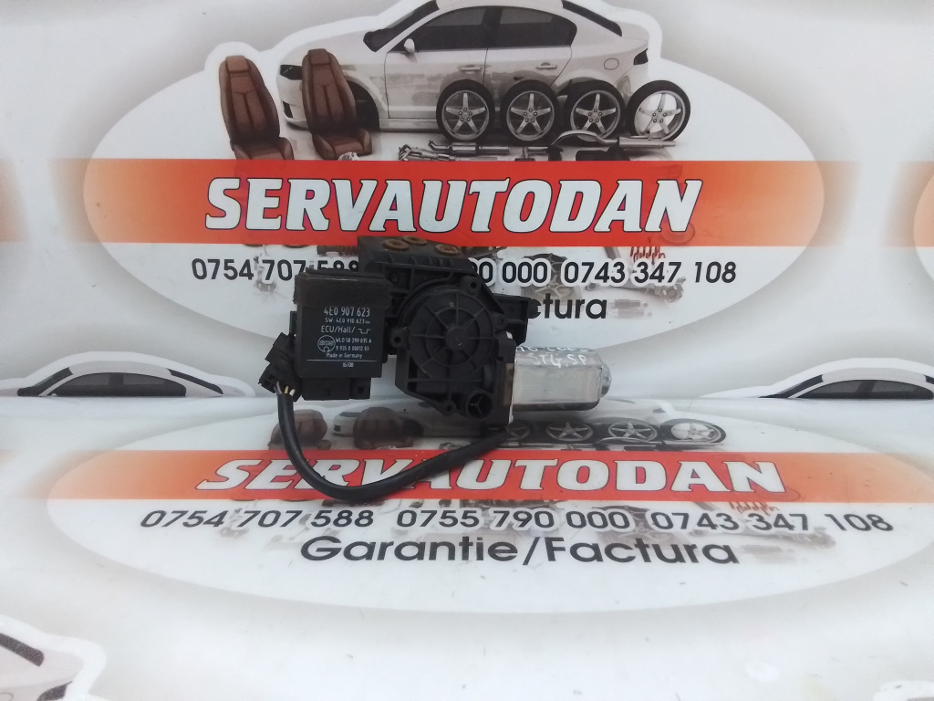 Motoras macara stanga spate Audi A8 (2002-2009) [4E] D3 3.0 Motorina 2008, 4E0907623