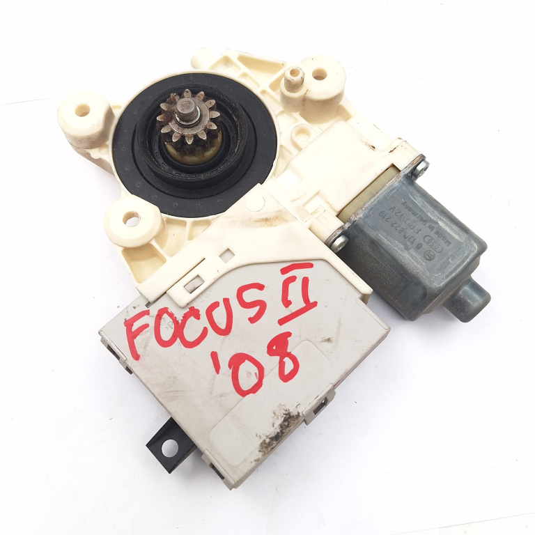 Motoras Macara Stanga Spate Ford Focus Mk 2 2005-2010 7M5T14B534Ac, 5Wk11588E, 942413102, 05022008, 14B534Ac, 994813101, E521F, 130822219 Siemens, Vdo, Brose