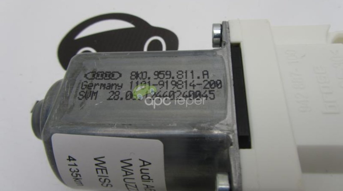 Motoras macara stanga spate Original Audi cod 8K0959811A