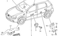 Motoras macara stanga spate Skoda Octavia (1Z) Ber...