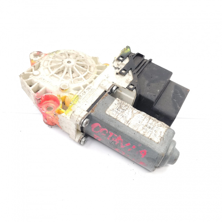 Motoras Macara Stanga,spate Skoda OCTAVIA 2 (1Z) 2004 - 2013 993424200, F005S00206, 58615906, 996645101, 7746010601