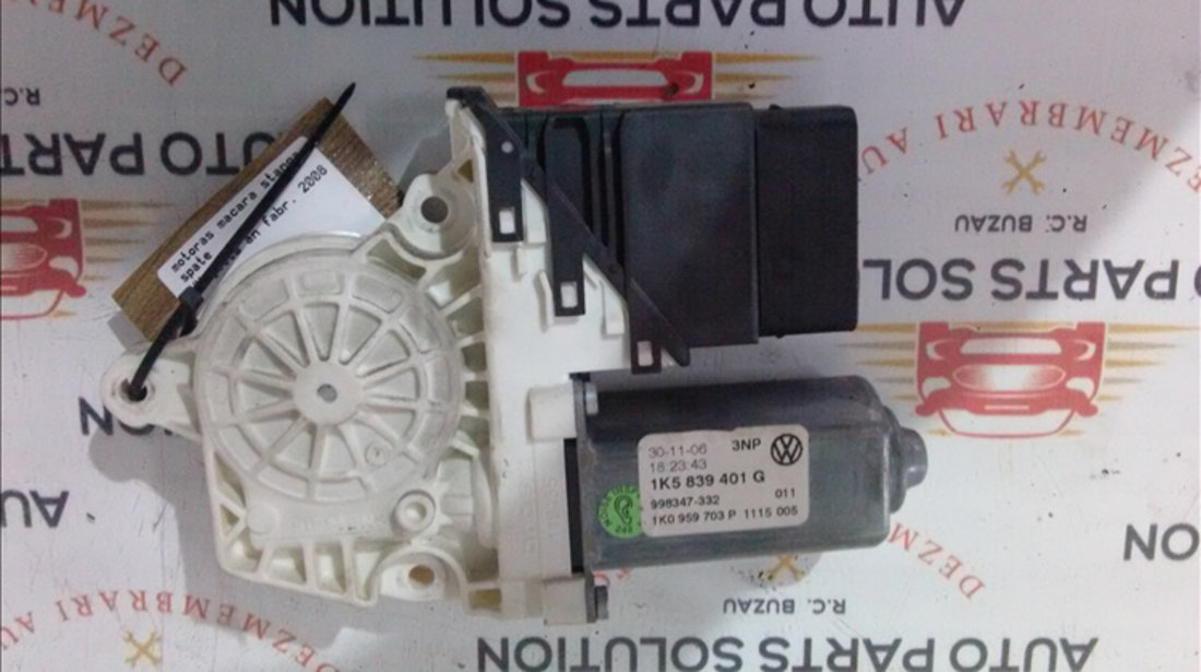 Motoras macara stanga spate VOLKSWAGEN JETTA 2008