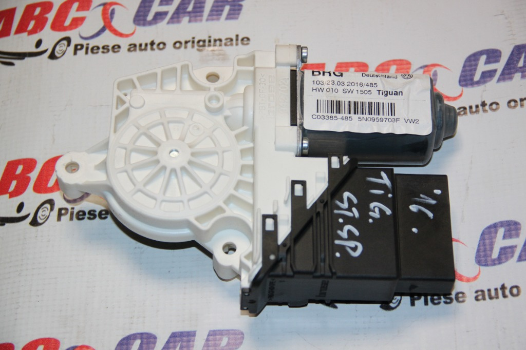 Motoras macara stanga spate Volkswagen Tiguan 5N 2009-2016 cod: 5N0959703F