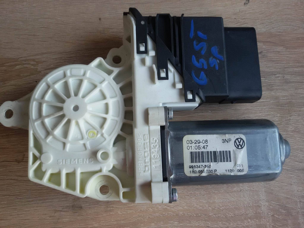Motoras macara stanga spate vw golf 5 1k0959703p