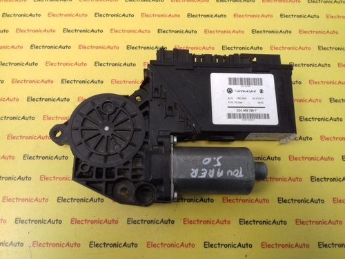 Motoras Macara Stanga Spate Vw Touareg, 3D0959795F, 0130821765