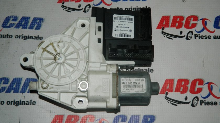 Motoras macara usa dreapta fata VW Golf 5 cod: 5M1037402C